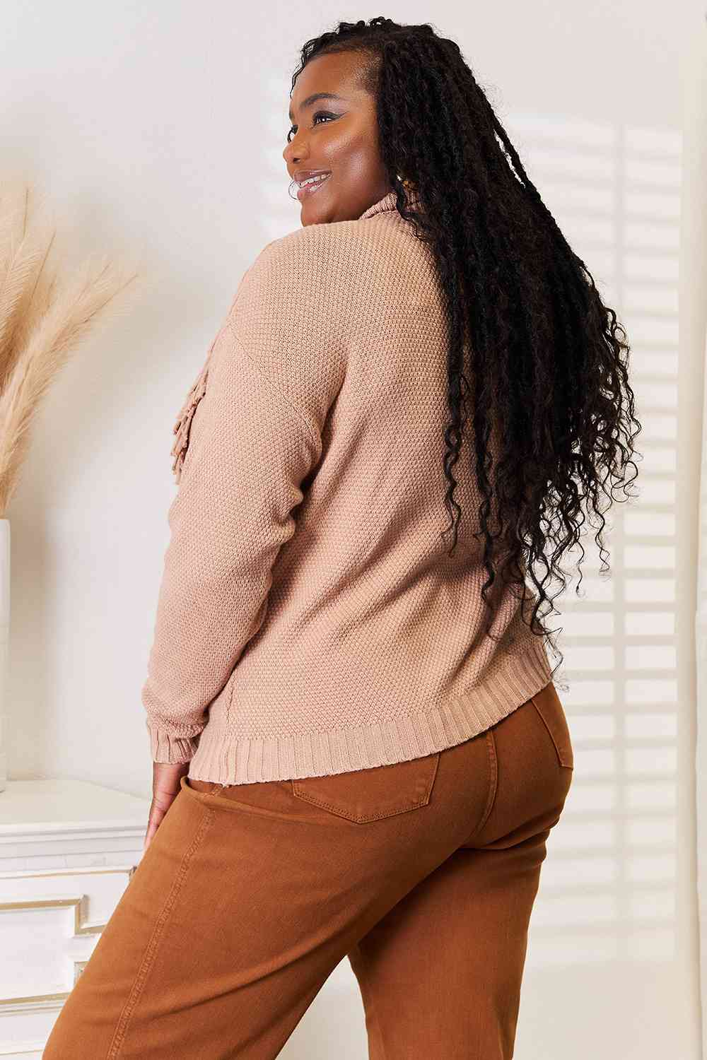 Farrah Fringe Sweater – Nola Wells